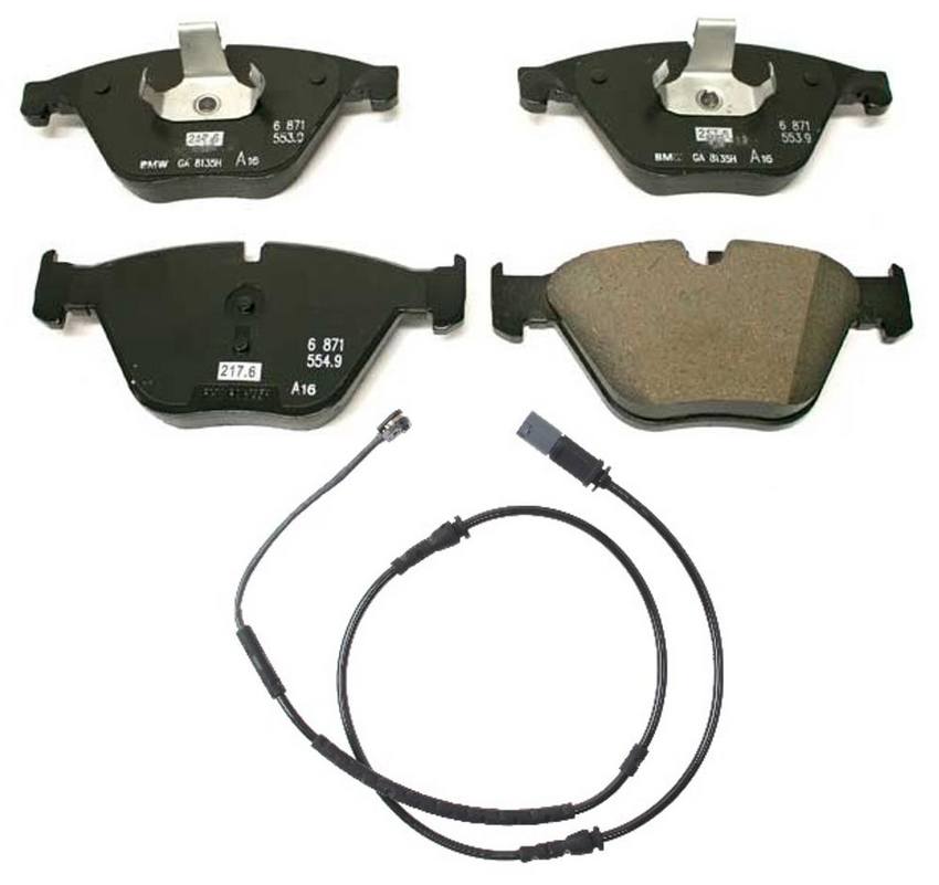 BMW Disc Brake Pad Set - Front (w/ Sensor)